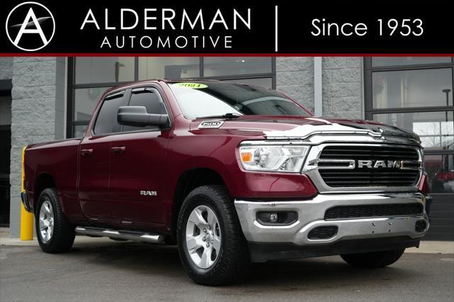 used 2021 Ram 1500 car, priced at $29,995