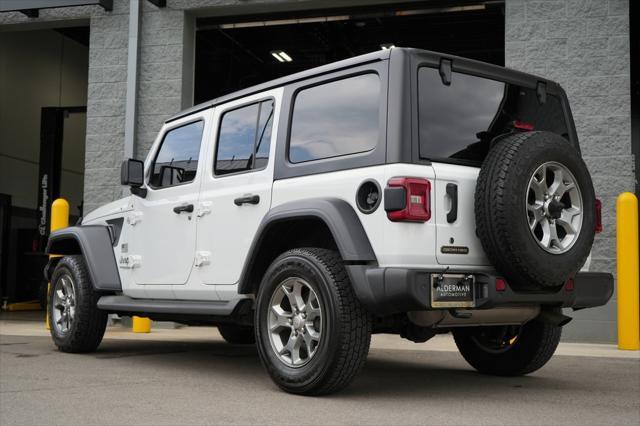 used 2020 Jeep Wrangler Unlimited car, priced at $27,955