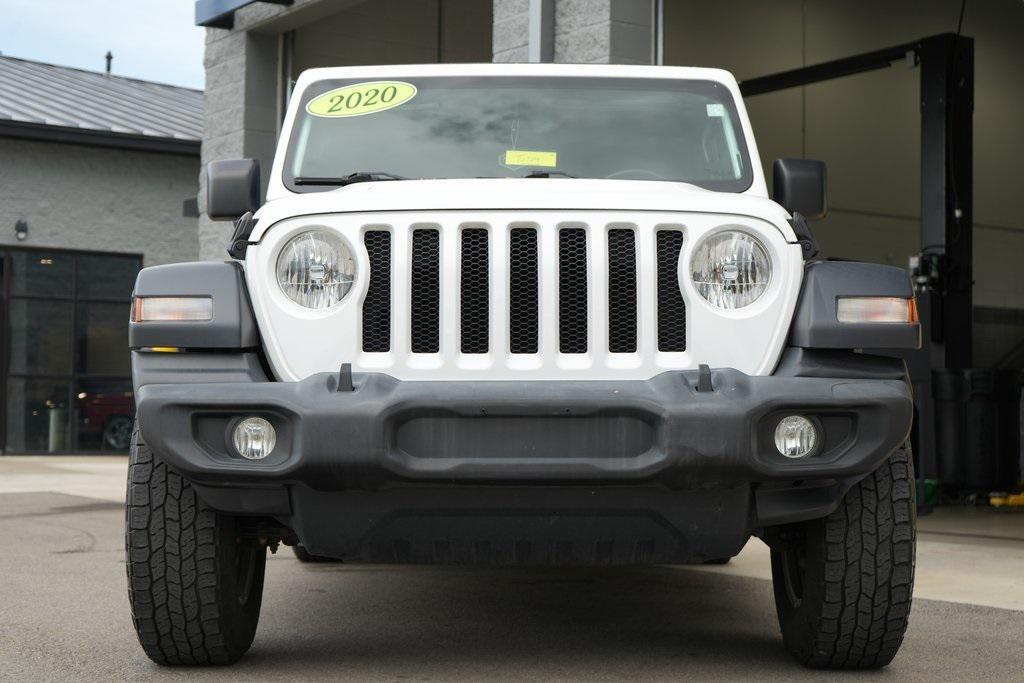 used 2020 Jeep Wrangler Unlimited car, priced at $24,500