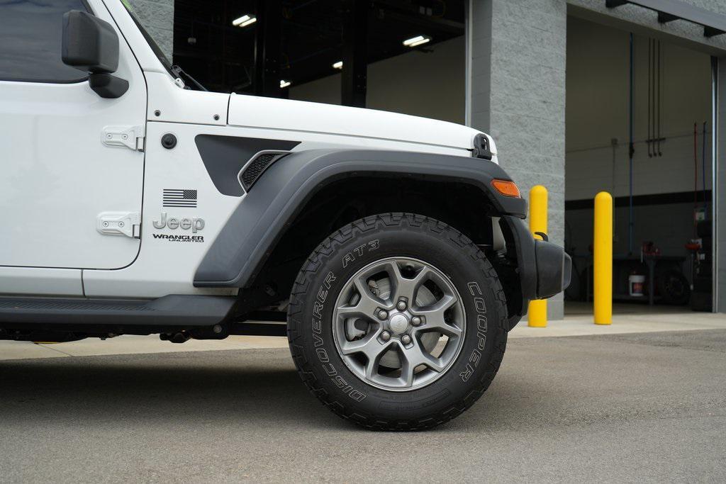 used 2020 Jeep Wrangler Unlimited car, priced at $24,500