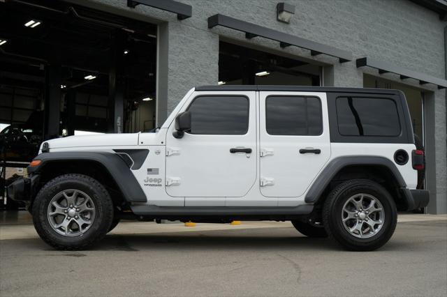 used 2020 Jeep Wrangler Unlimited car, priced at $27,955