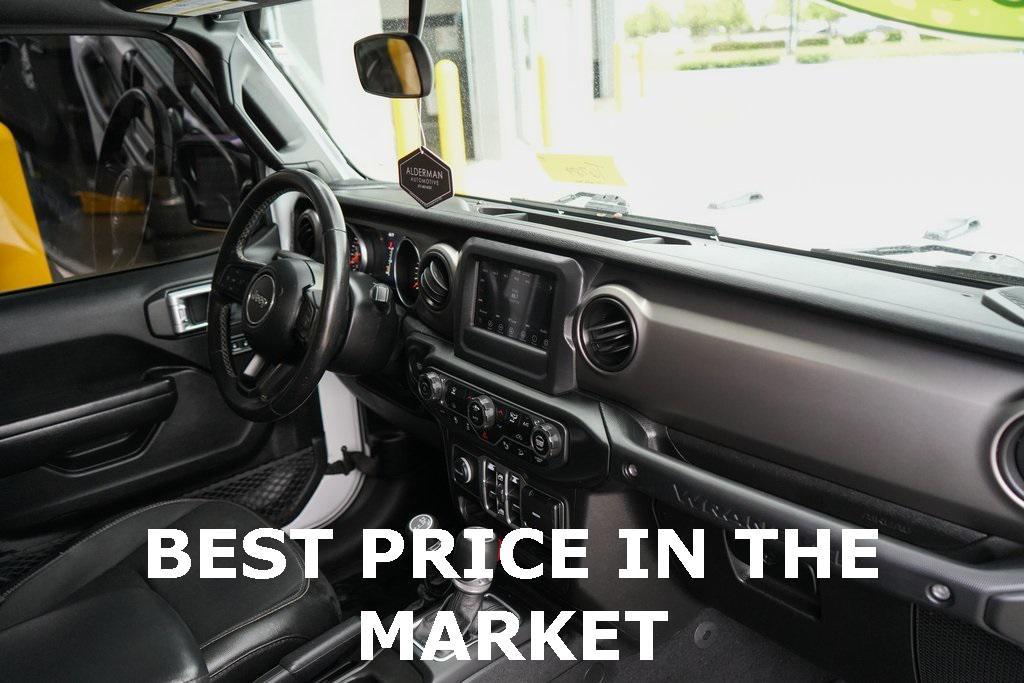 used 2020 Jeep Wrangler Unlimited car, priced at $23,362