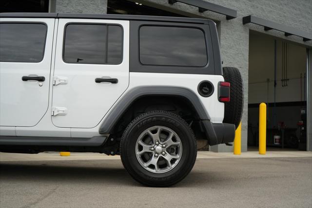 used 2020 Jeep Wrangler Unlimited car, priced at $27,955