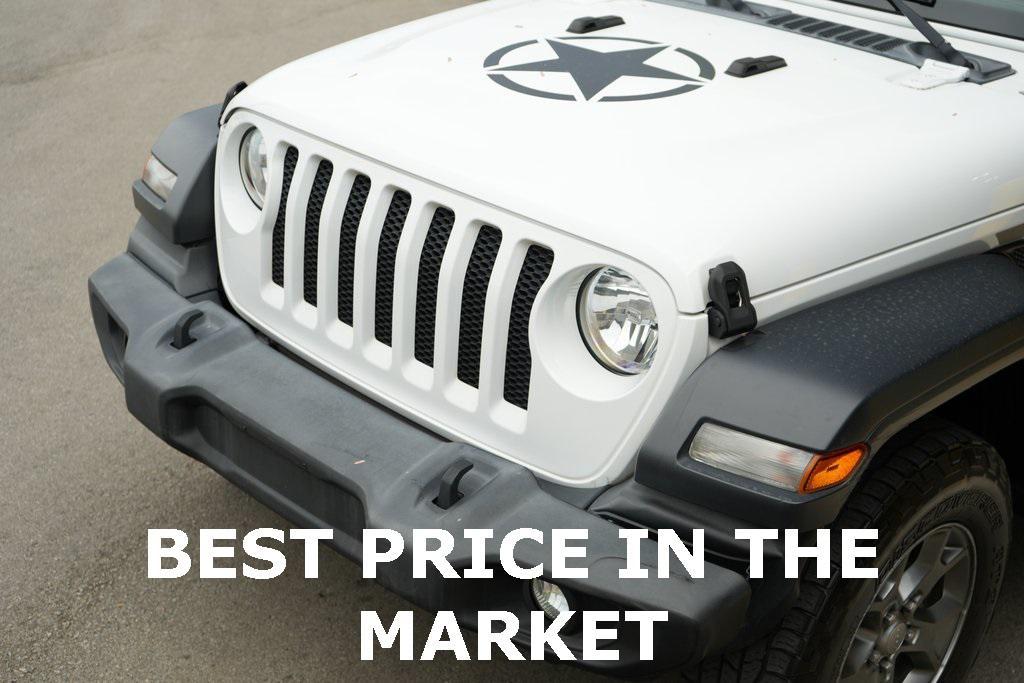 used 2020 Jeep Wrangler Unlimited car, priced at $23,362