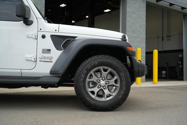 used 2020 Jeep Wrangler Unlimited car, priced at $27,955