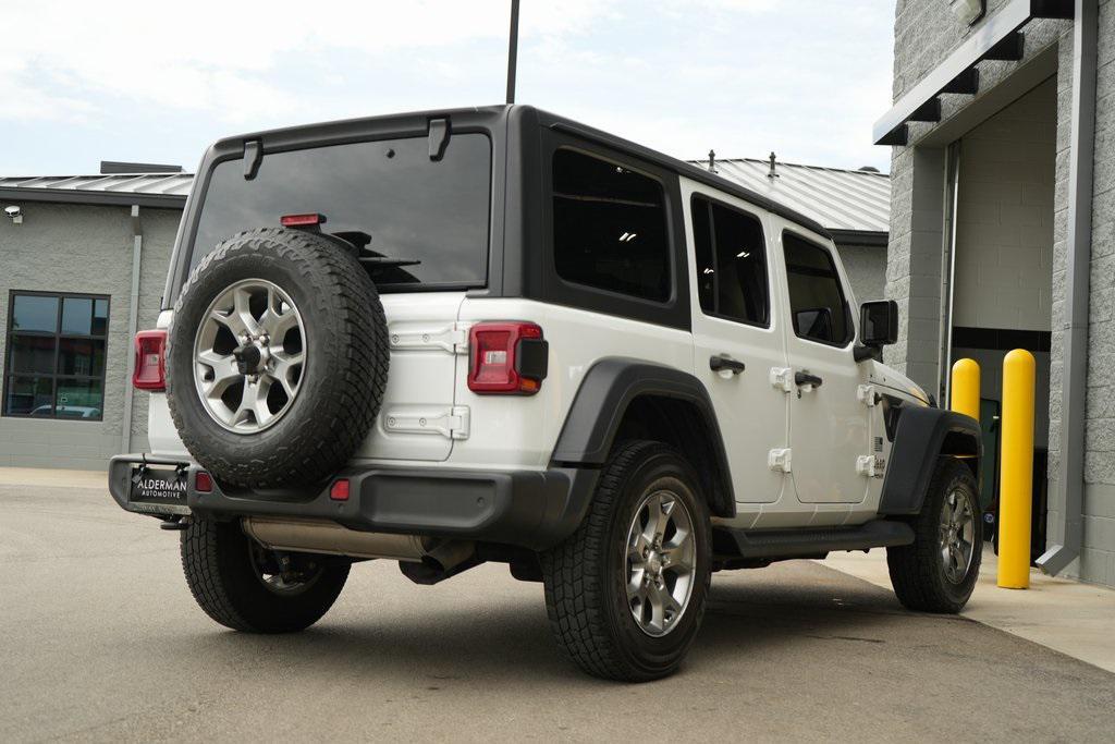 used 2020 Jeep Wrangler Unlimited car, priced at $24,500