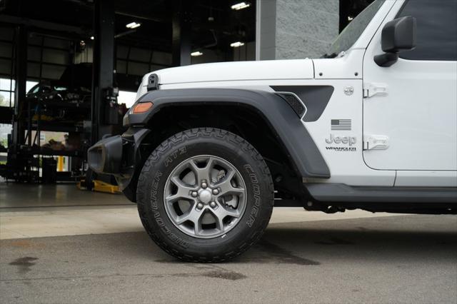 used 2020 Jeep Wrangler Unlimited car, priced at $27,955
