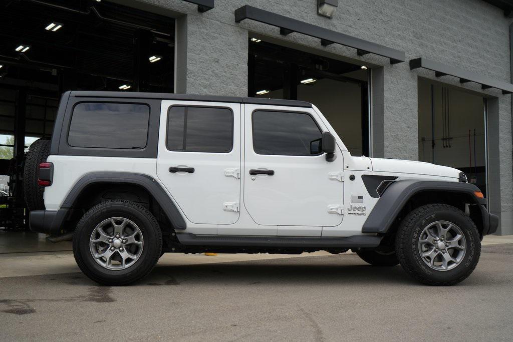 used 2020 Jeep Wrangler Unlimited car, priced at $24,500