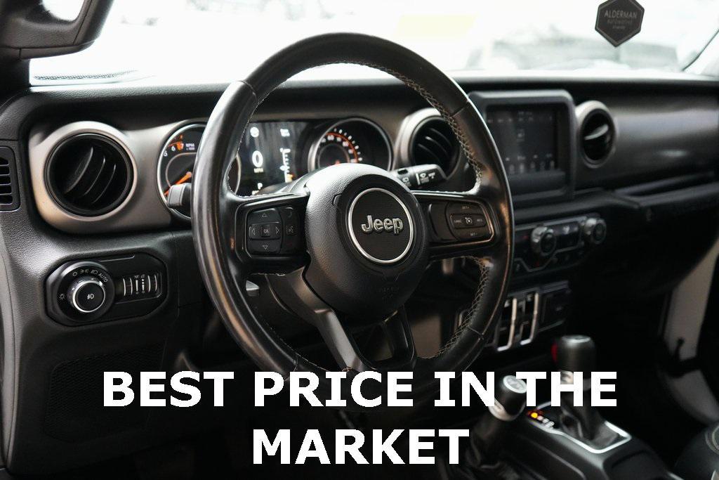 used 2020 Jeep Wrangler Unlimited car, priced at $23,362