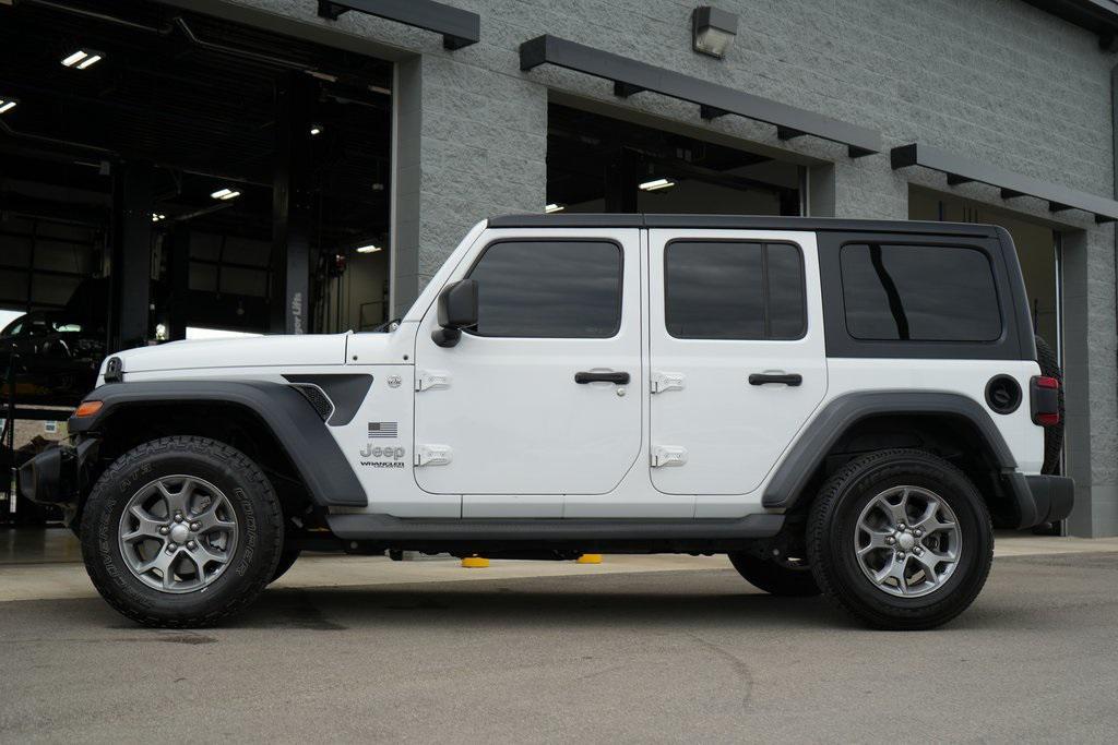 used 2020 Jeep Wrangler Unlimited car, priced at $24,500