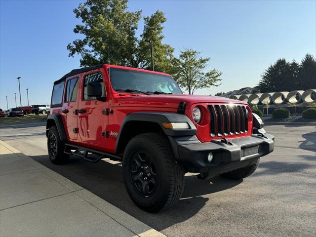 used 2018 Jeep Wrangler Unlimited car, priced at $25,489