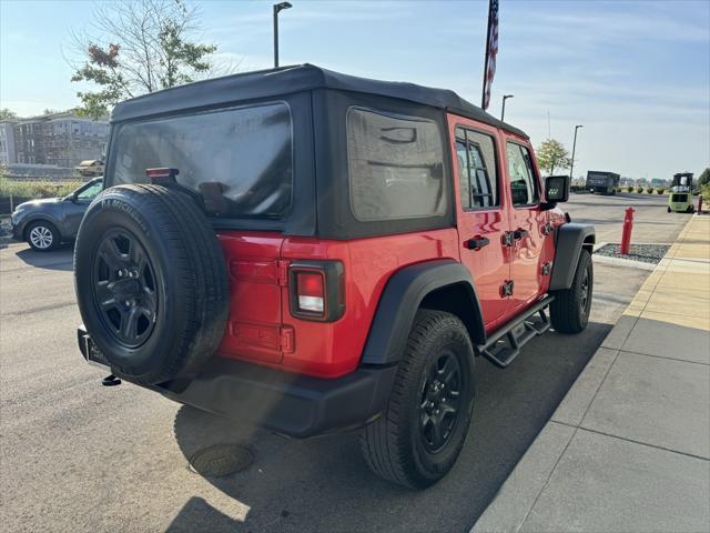 used 2018 Jeep Wrangler Unlimited car, priced at $25,489