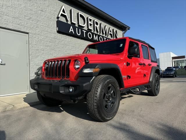 used 2018 Jeep Wrangler Unlimited car, priced at $25,489