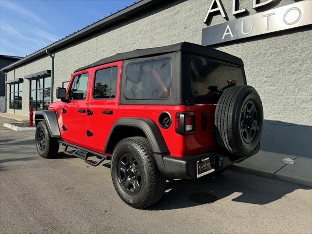 used 2018 Jeep Wrangler Unlimited car, priced at $25,489