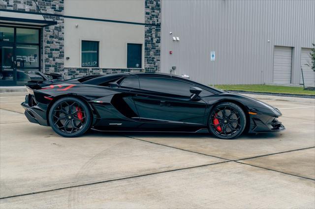 used 2021 Lamborghini Aventador SVJ car, priced at $839,888