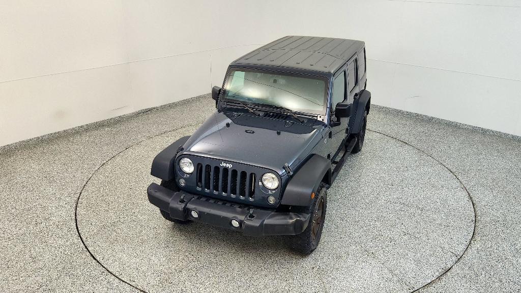 used 2016 Jeep Wrangler Unlimited car, priced at $14,583