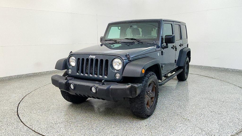 used 2016 Jeep Wrangler Unlimited car, priced at $14,583