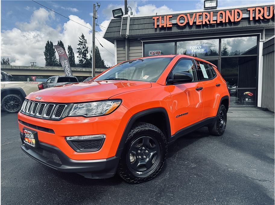 used 2021 Jeep Compass car, priced at $17,999