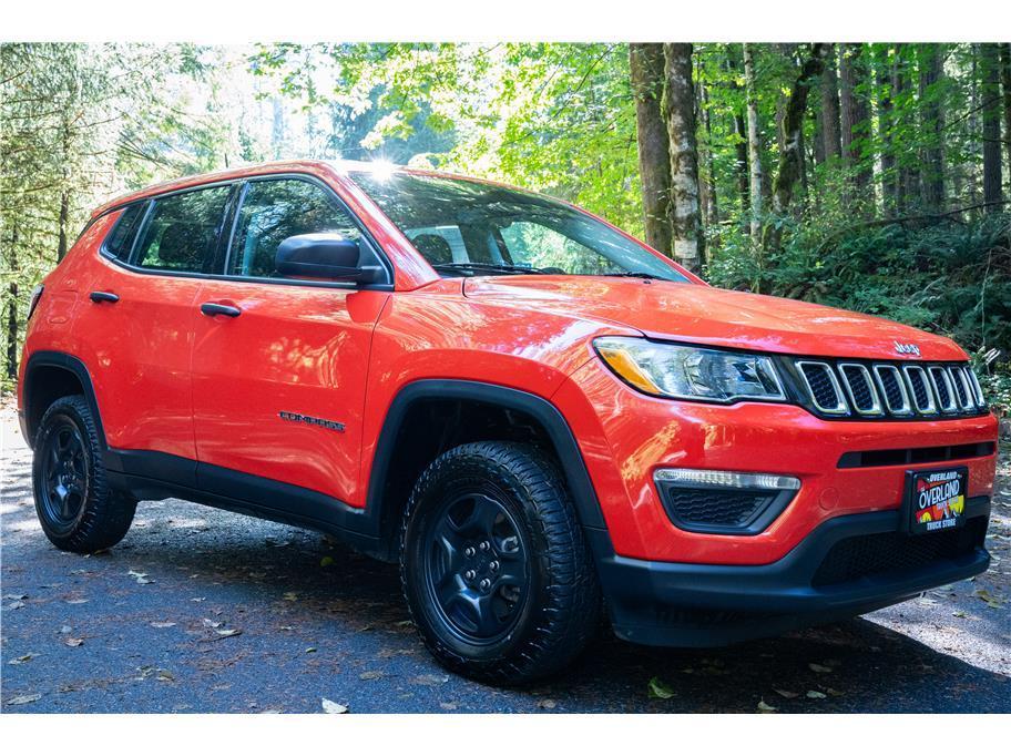 used 2021 Jeep Compass car, priced at $20,257