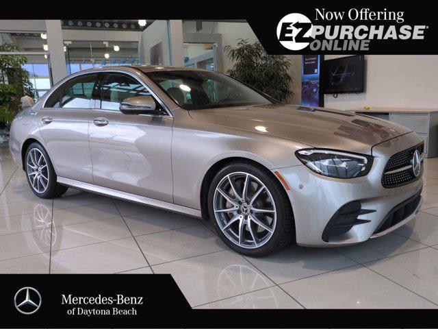 used 2021 Mercedes-Benz E-Class car, priced at $36,992