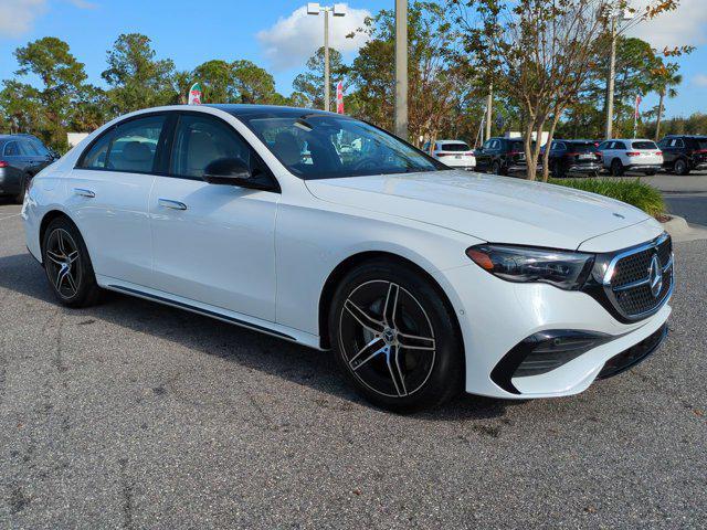 new 2025 Mercedes-Benz E-Class car, priced at $74,230