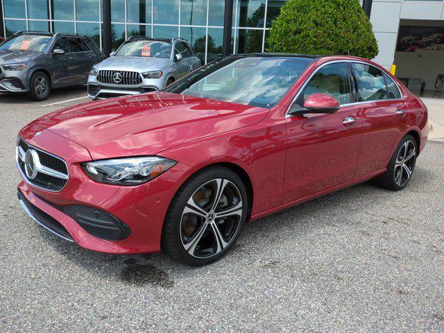 new 2024 Mercedes-Benz C-Class car, priced at $57,725