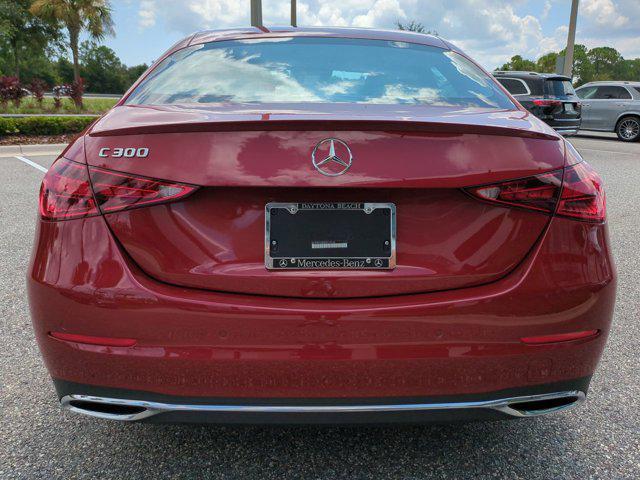 new 2024 Mercedes-Benz C-Class car, priced at $57,725