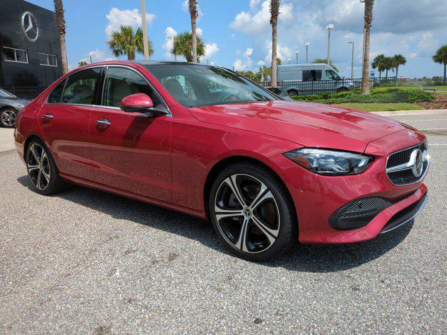 new 2024 Mercedes-Benz C-Class car, priced at $57,725