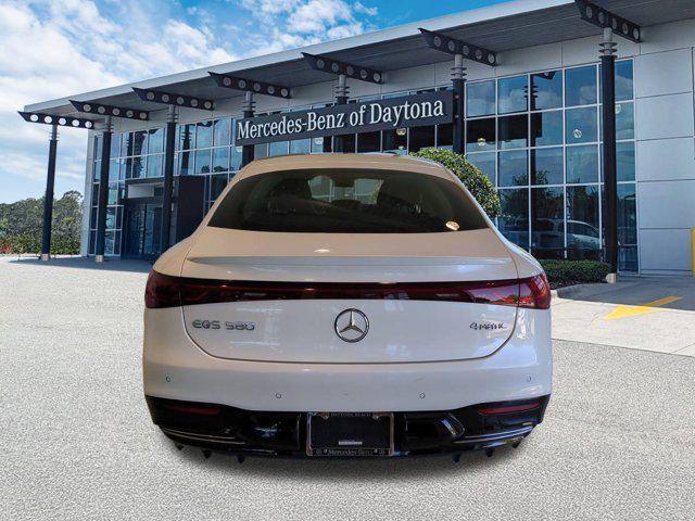 used 2022 Mercedes-Benz EQS 580 car, priced at $69,950