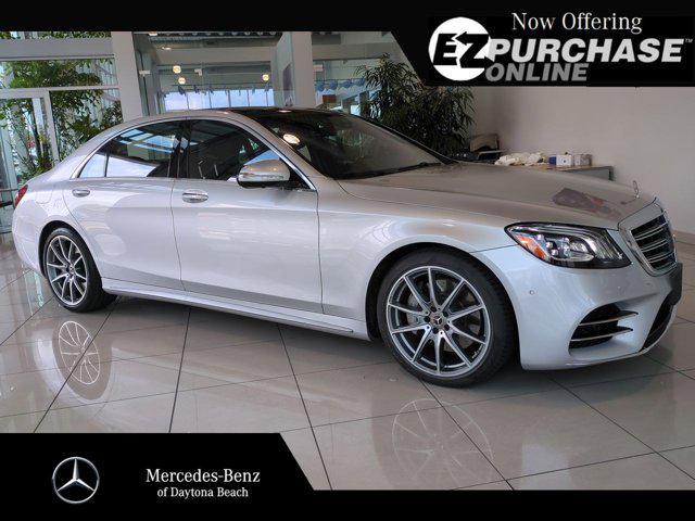 used 2020 Mercedes-Benz S-Class car, priced at $62,723