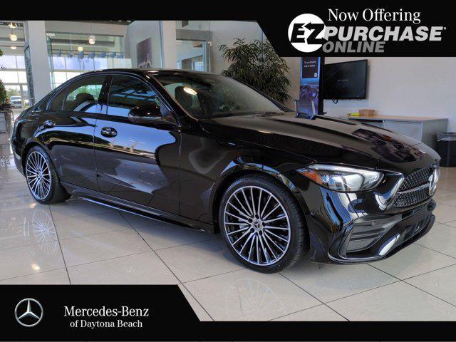 used 2024 Mercedes-Benz C-Class car, priced at $46,848