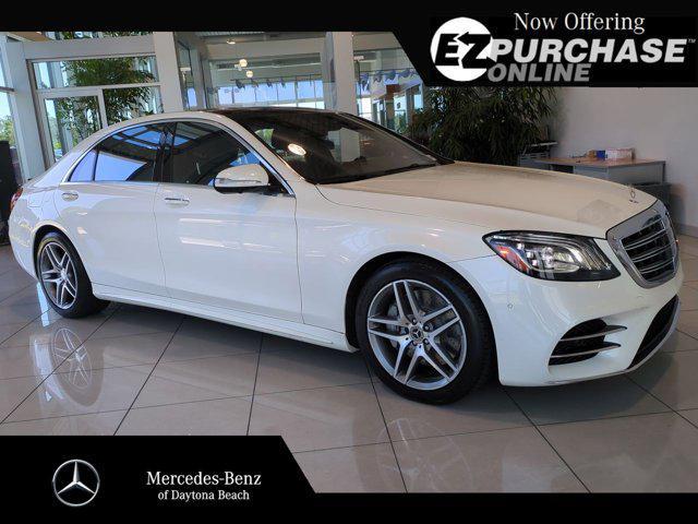 used 2019 Mercedes-Benz S-Class car, priced at $45,647