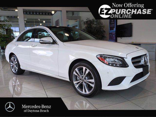 used 2021 Mercedes-Benz C-Class car, priced at $31,992