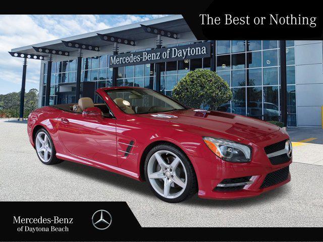 used 2016 Mercedes-Benz SL-Class car, priced at $34,955