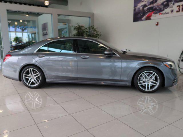 used 2018 Mercedes-Benz S-Class car, priced at $49,509