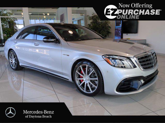 used 2020 Mercedes-Benz AMG S 63 car, priced at $94,970