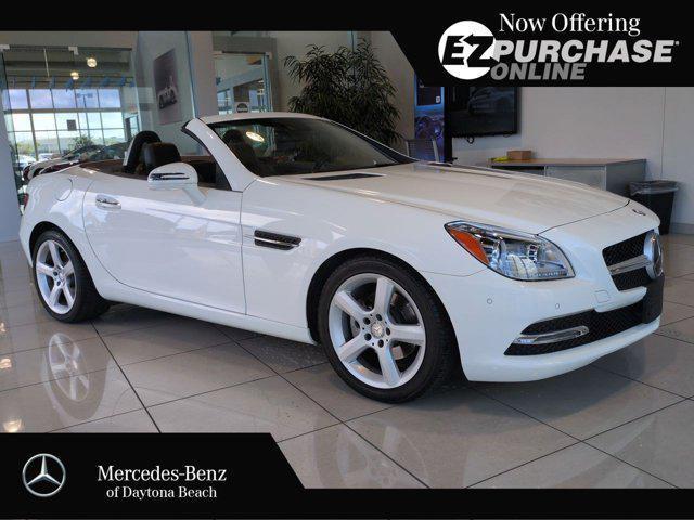 used 2015 Mercedes-Benz SLK-Class car, priced at $29,996