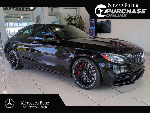 used 2021 Mercedes-Benz AMG C 63 car, priced at $66,878