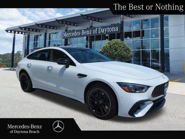 new 2025 Mercedes-Benz AMG GT 53 car, priced at $128,325