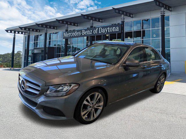 used 2018 Mercedes-Benz C-Class car, priced at $15,995
