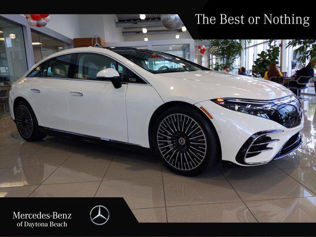 used 2022 Mercedes-Benz EQS 450+ car, priced at $36,998