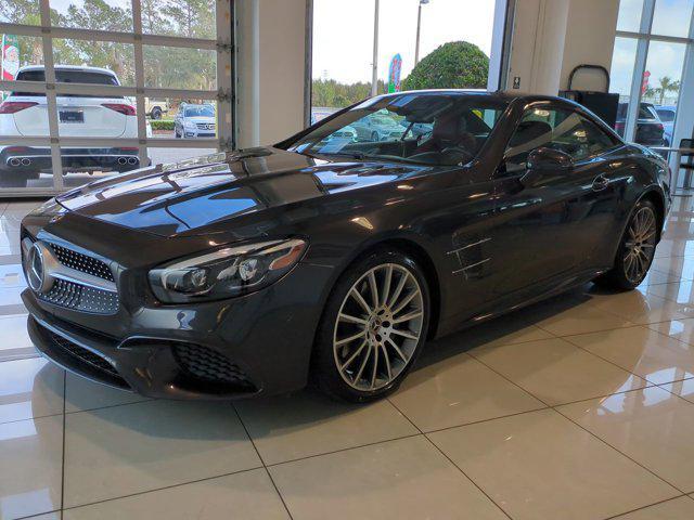 used 2020 Mercedes-Benz SL 550 car, priced at $74,497