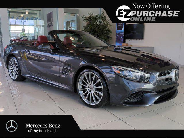 used 2020 Mercedes-Benz SL 550 car, priced at $74,497