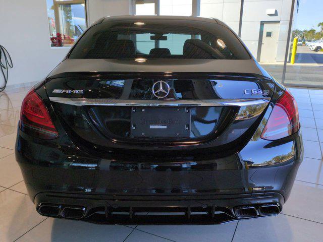 used 2021 Mercedes-Benz AMG C 63 car, priced at $66,879