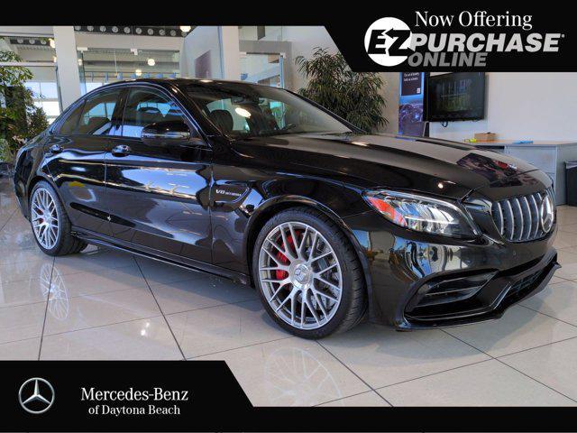 used 2021 Mercedes-Benz AMG C 63 car, priced at $66,879