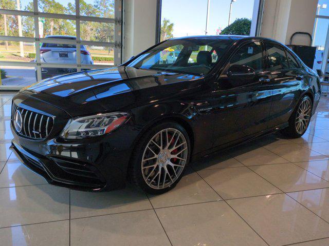 used 2021 Mercedes-Benz AMG C 63 car, priced at $66,879