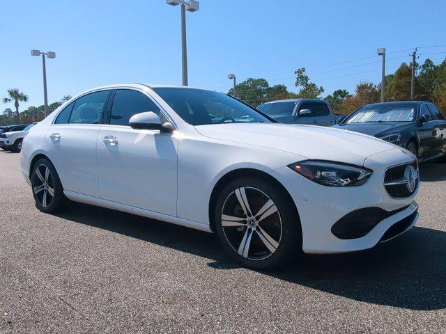 new 2025 Mercedes-Benz C-Class car, priced at $50,085