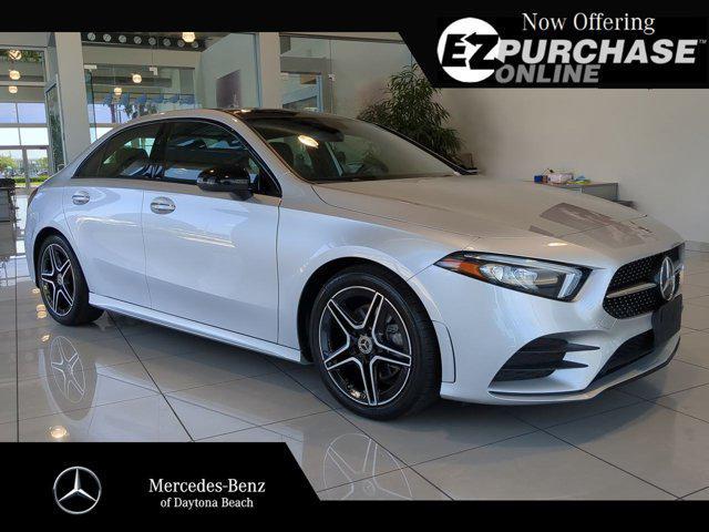 used 2021 Mercedes-Benz A-Class car, priced at $27,981