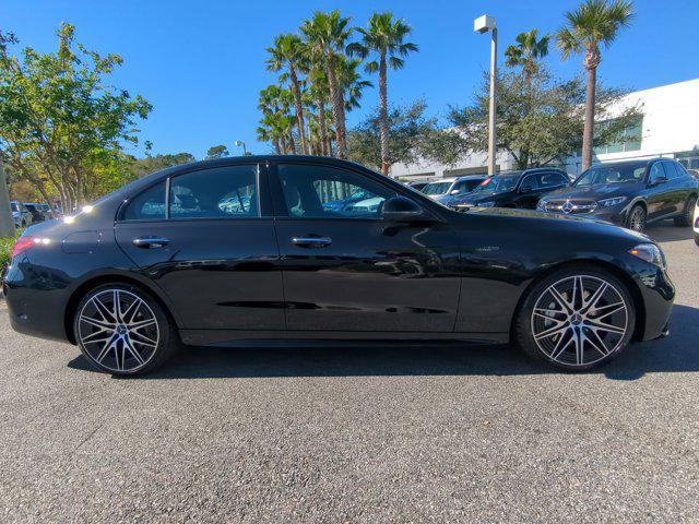 new 2025 Mercedes-Benz AMG C 43 car, priced at $76,500