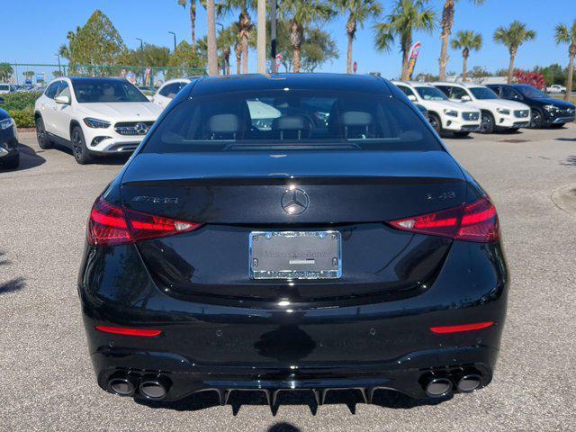 new 2025 Mercedes-Benz AMG C 43 car, priced at $76,500